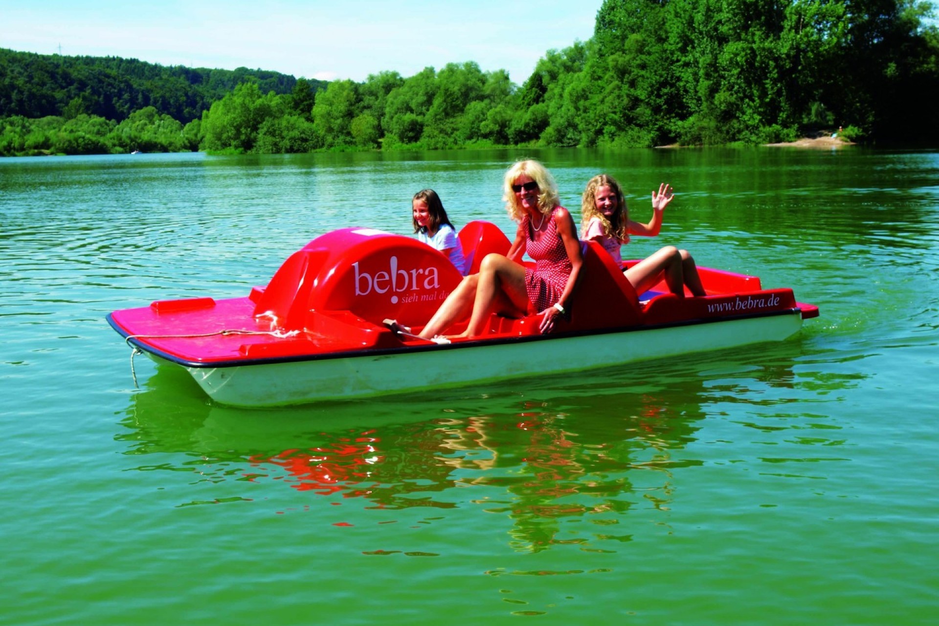 Flossfahrt auf der Fulda